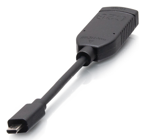 Micro HDMI to HDMI Dongle Adapter Converter