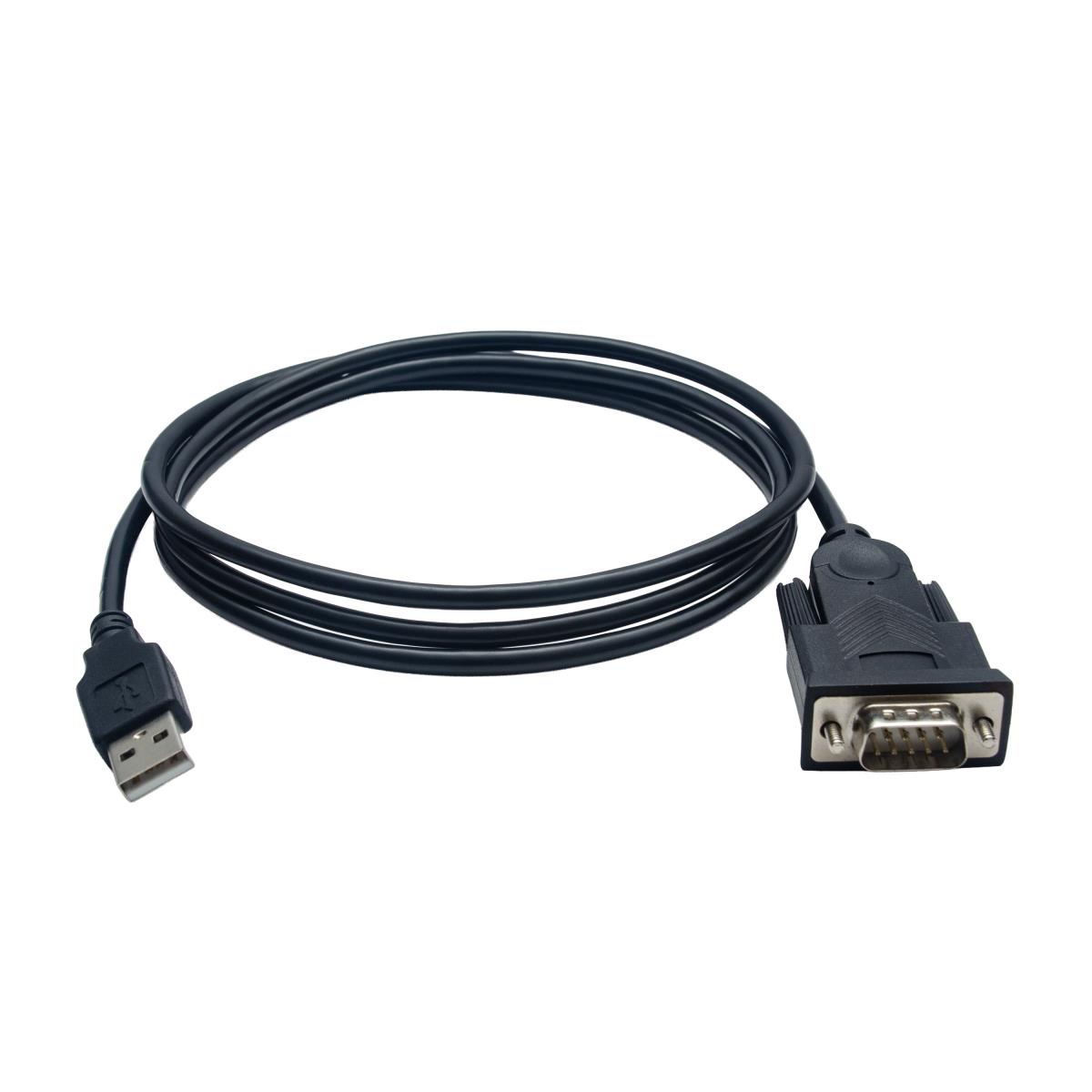 USB to DB9 Male Serial RS232 Adapter Cable 1.5m