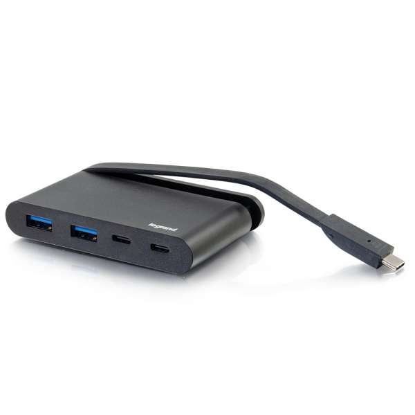 USB-C Hub with USB-A, USB-C and Power Delivery up to 100W