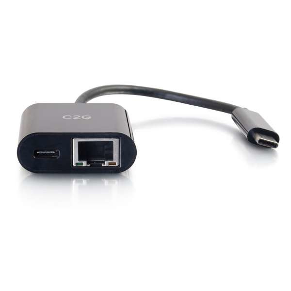 USB-C� to Ethernet Multiport Adapter with Power Delivery up to 60W - Black