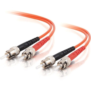 Fibre Optic Cable St-st 50/125 Om2 Duplex Multimode Pvc (lszh) Orange 10m