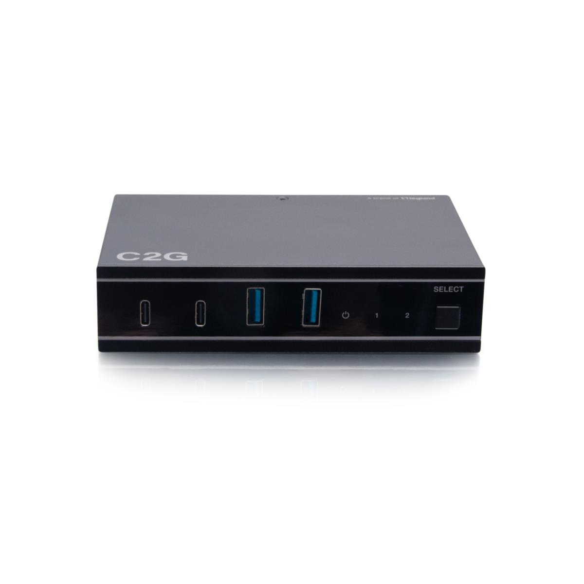 2X4 USB-C Switch with 2 USB-C inputs to 2 USB-C and 2 USB-A Device ports - USB 3.2 Gen 1 (5GBPS)