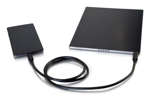 USB-C 3.2 (gen 2) 10gbps Male To Male Cable (20v 5a) - 1m