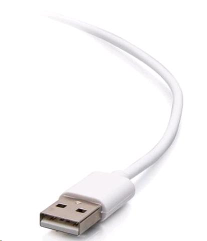 USB A to Lightning Cable - White 2m