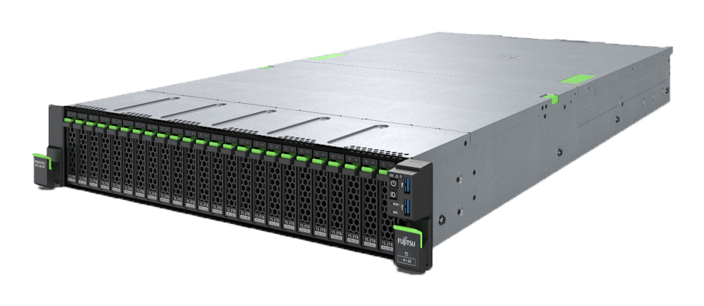 Primergy Rx2540 M7 Rack Server -  6434 8c Gold - 32GB - 16xsff - 3258i - 1800w