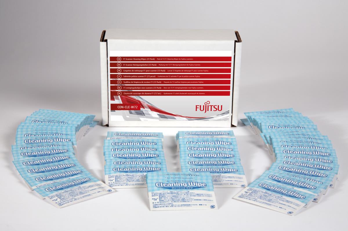 F1 Scanner Cleaning Wipes 72 Pack