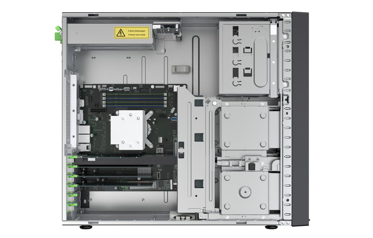Primergy Tx1330 M5 Tower Server Black - Xeon E-2334 - 16GB Ram - No HDD