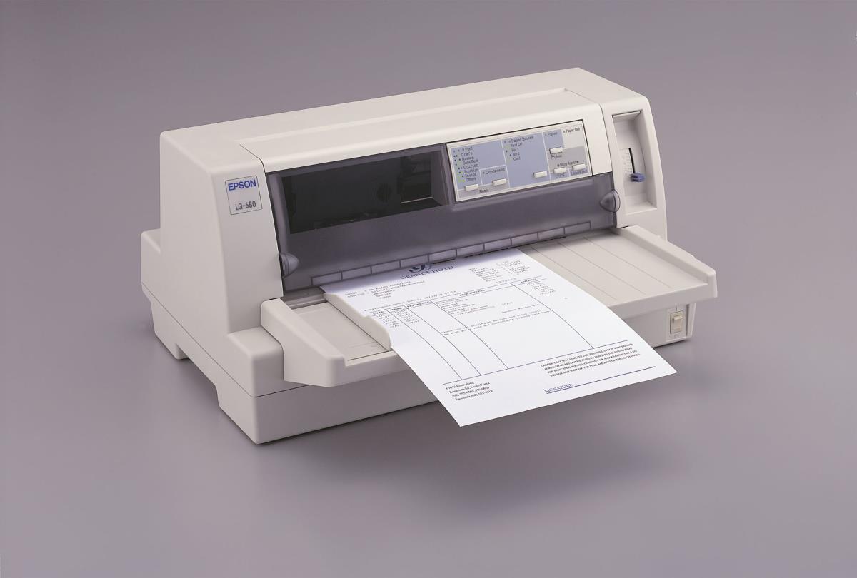 Lq-680 Pro - Flat Bed Printer - Dot Matrix - Parallel