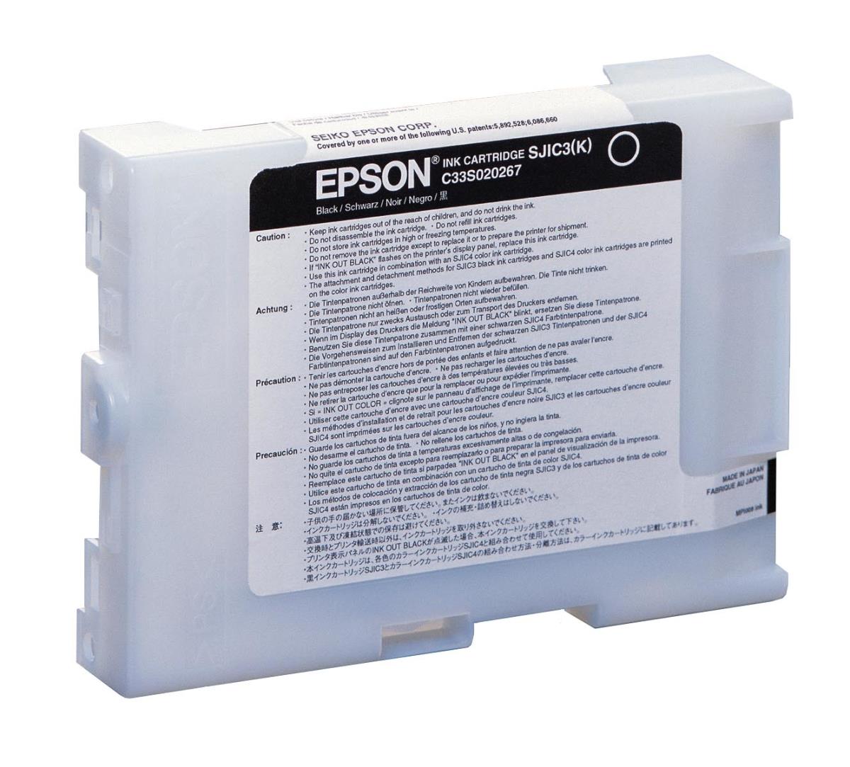 Ink Cartridge - Sjic3 - Black