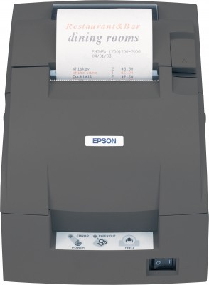 Tm-u220b - Color Receipt Printer - Dot Matrix - 76mm - Serial (c31c514057)