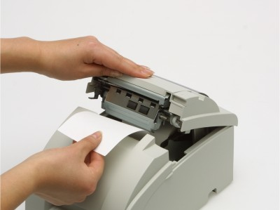 Tm-u220b - Color Receipt Printer - Dot Matrix - 76mm - Serial (c31c514057)