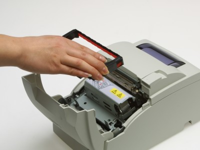 Tm-u220b - Color Receipt Printer - Dot Matrix - 76mm - Serial (c31c514057)