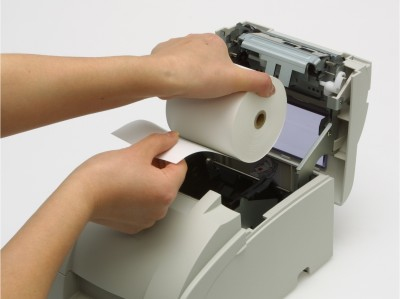 Tm-u220b - Color Receipt Printer - Dot Matrix - 76mm - Serial (c31c514057)
