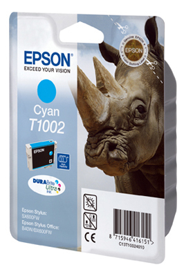 Ink Cartridge - T1002 Rhino - 11.1ml - Cyan