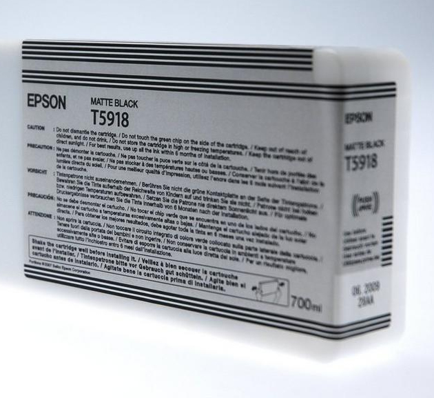 Ink Cartridge - T5918 - 700ml - Singlepack Matte Black