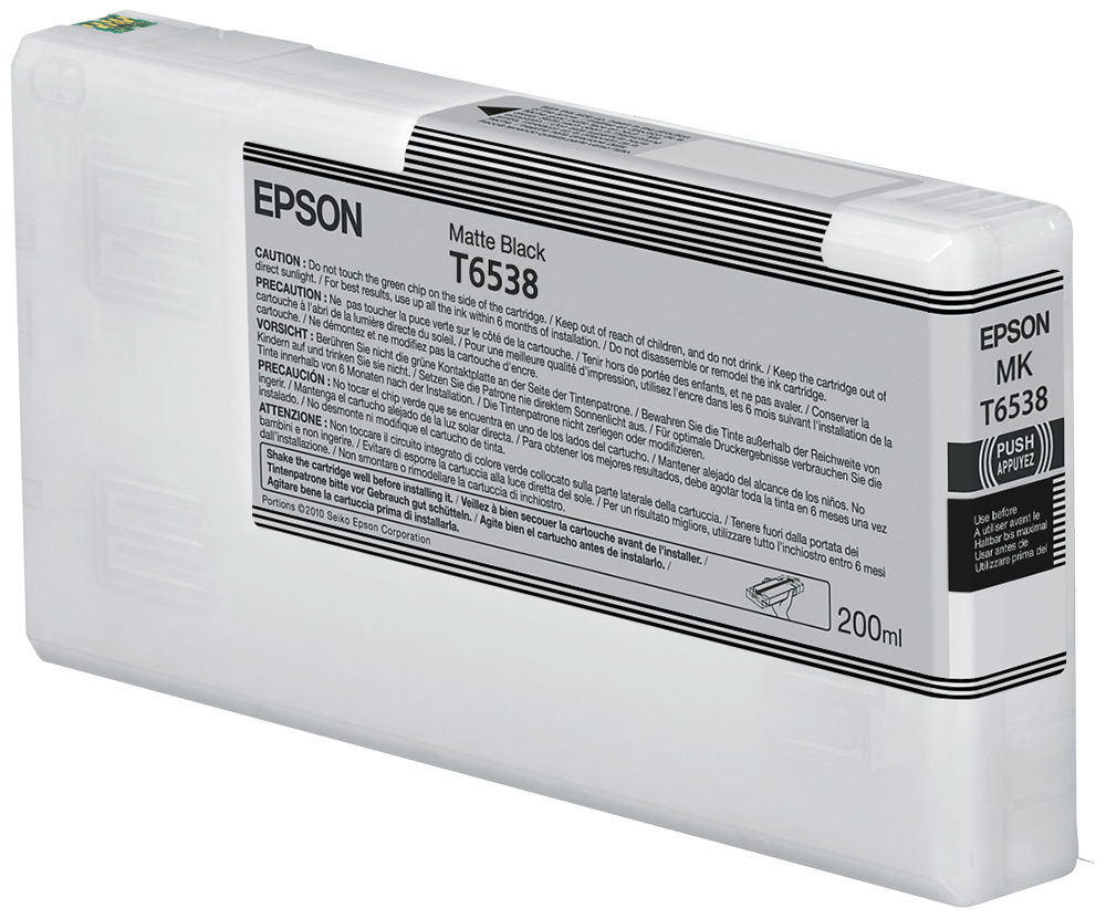 Ink Supply Unit - T6538 - 200ml - Matte Black