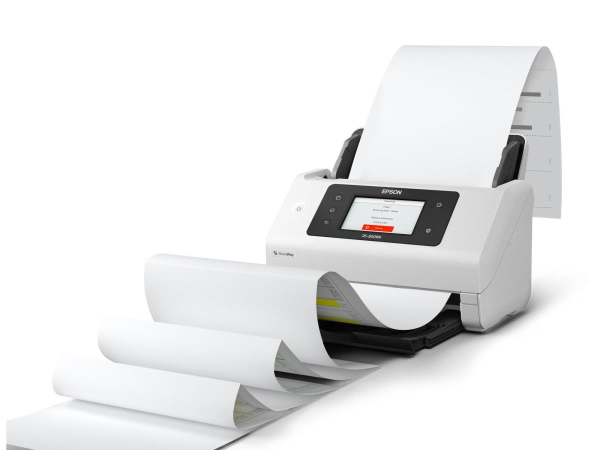 Workforce Ds-800wn - Compact Wi-Fi Scanner - A4 - 600 Dpi - USB 3.2/ Wi-Fi