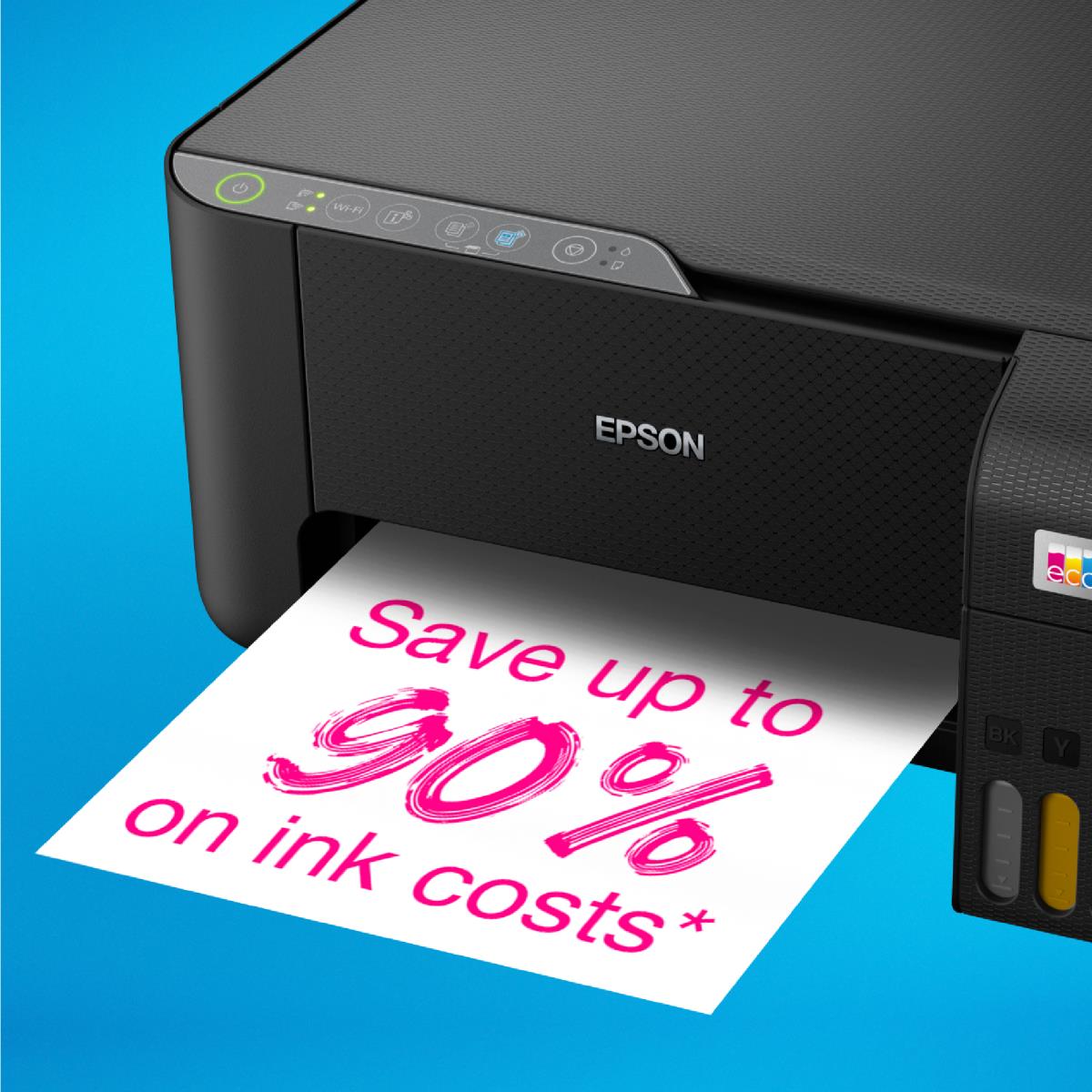 Ecotank Et-2862 - Multifunction Printer - Inkjet - A4 - Wi-Fi/ USB