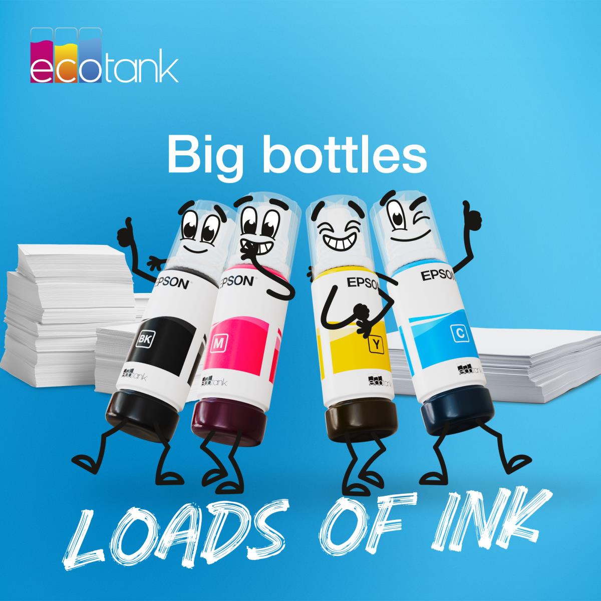 Ink Bottle - 103 Ecotank - 65ml�- Cyan