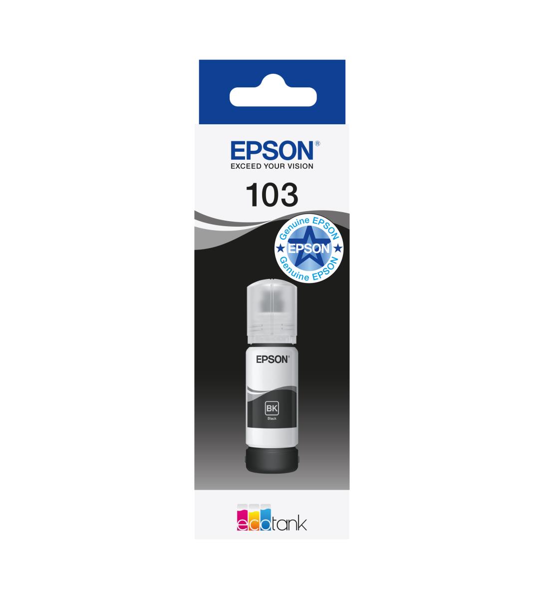 Ink Bottle - 103 Ecotank - 65ml�- Black