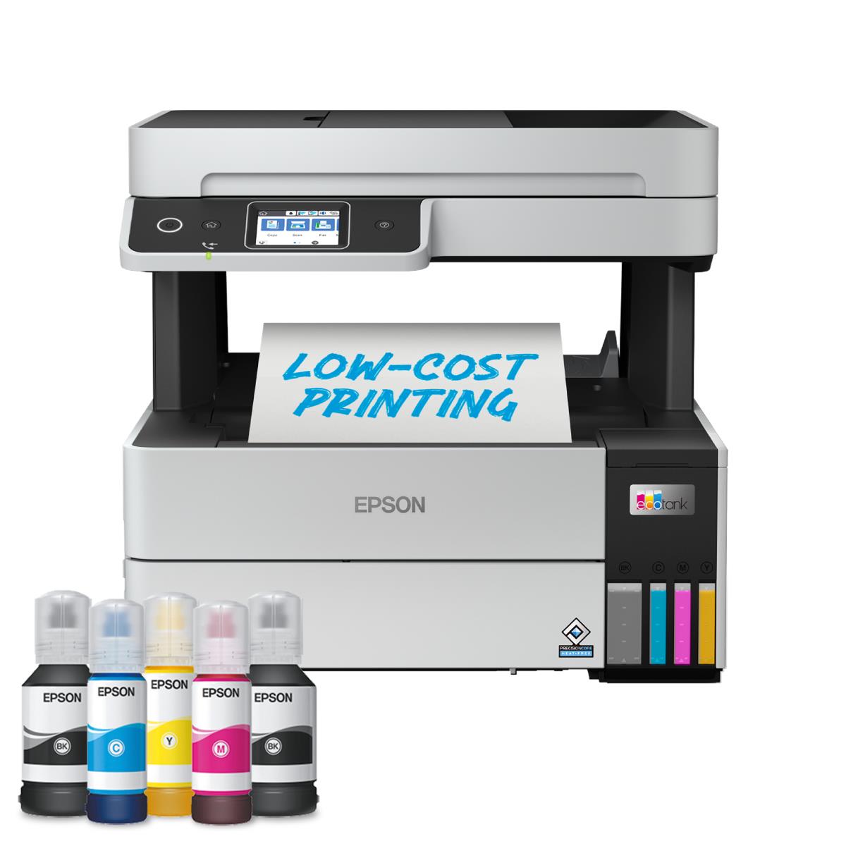 Ecotank Et-5185 - Multifunction Printer - Inkjet - A4 - USB / Wi-Fi / Ethernet