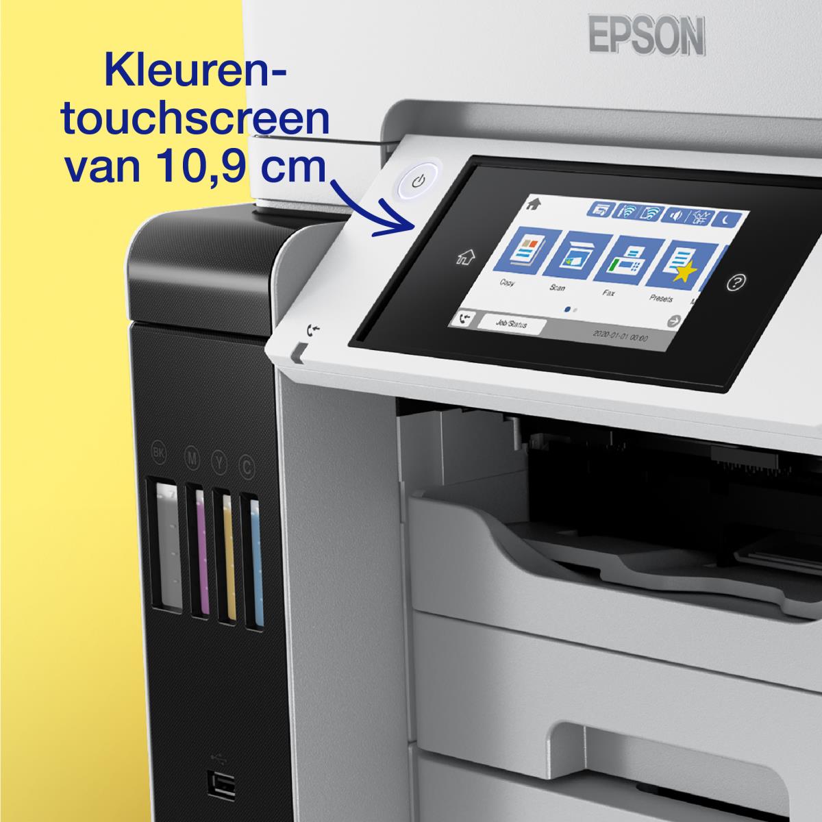 Ecotank Pro Et-5885 - Multifunction Printer - Inkjet - A4 - USB / Ethernet / Wi-Fi