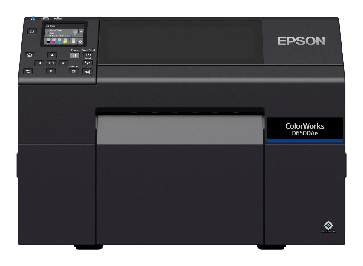 Colorworks D6500ae -  Industrial Colour Label Printer - Inkjet - 25.4 - 215.9mm