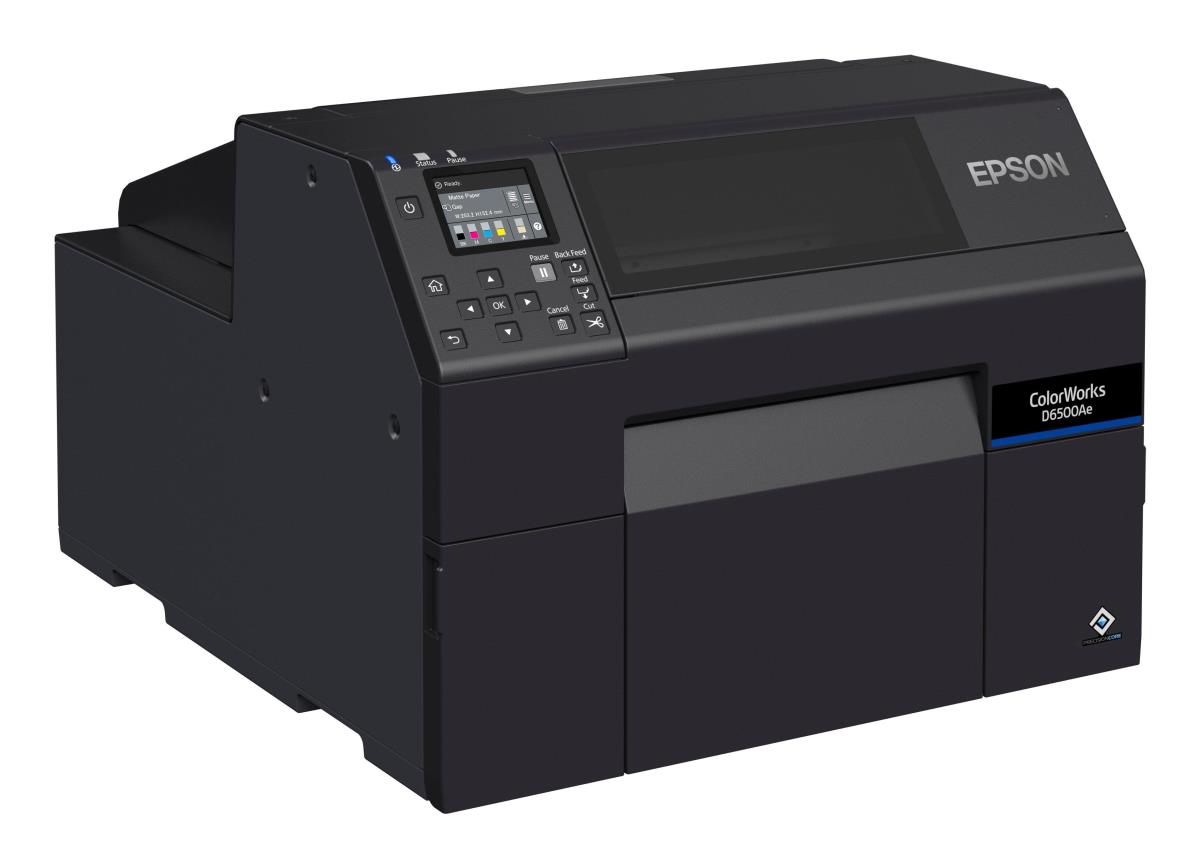 Colorworks D6500ae -  Industrial Colour Label Printer - Inkjet - 25.4 - 215.9mm