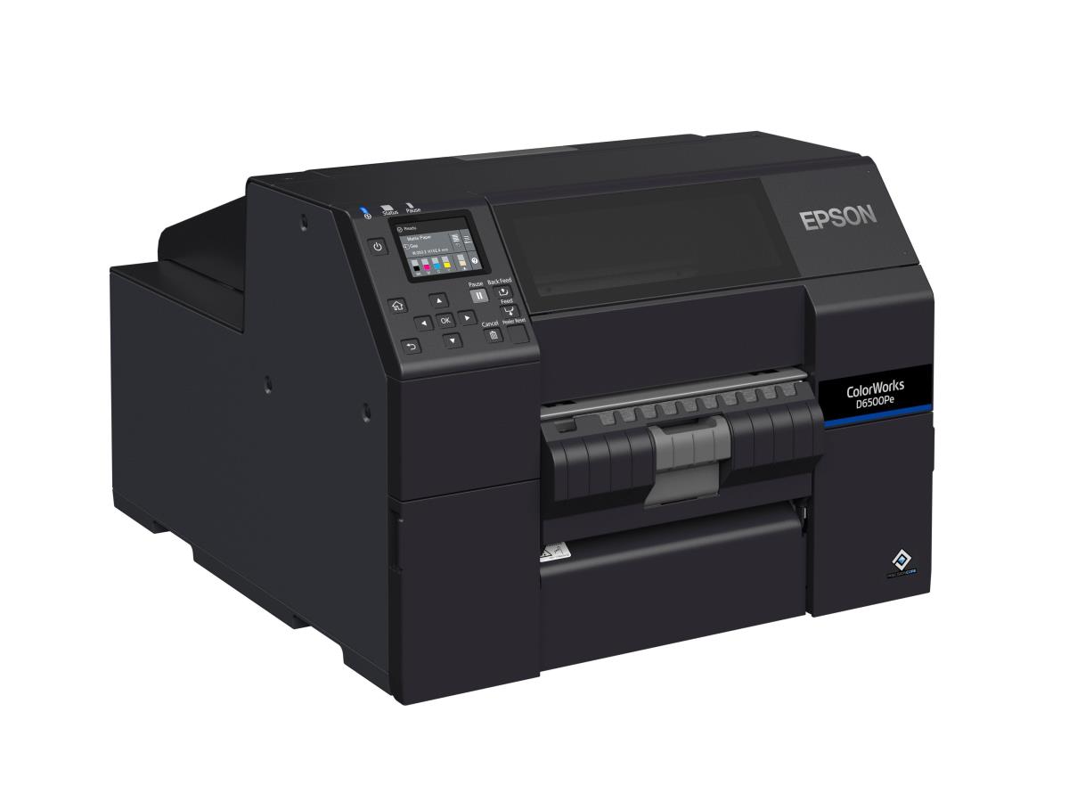 Colorworks D6500pe -  Industrial Colour Label Printer - Inkjet - 25.4 - 215.9mm