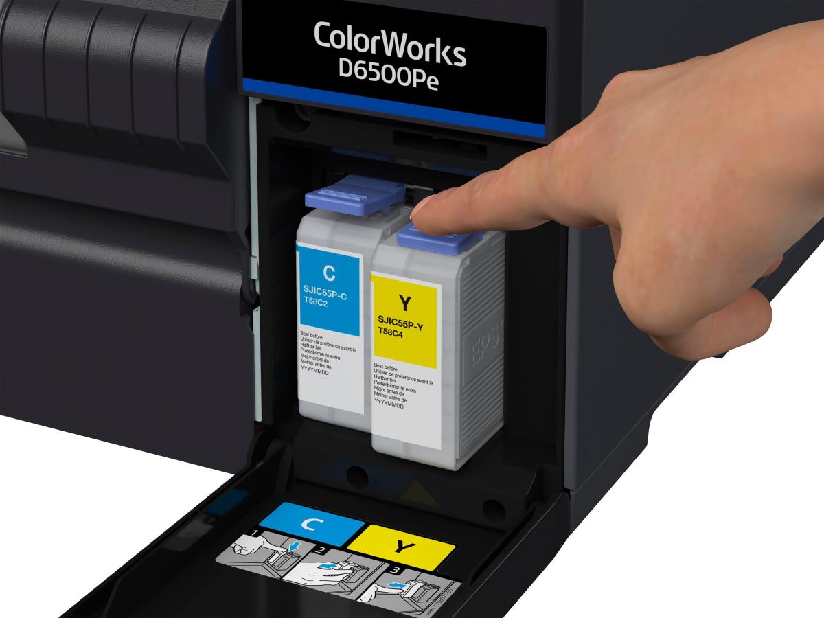 Colorworks D6500pe -  Industrial Colour Label Printer - Inkjet - 25.4 - 215.9mm