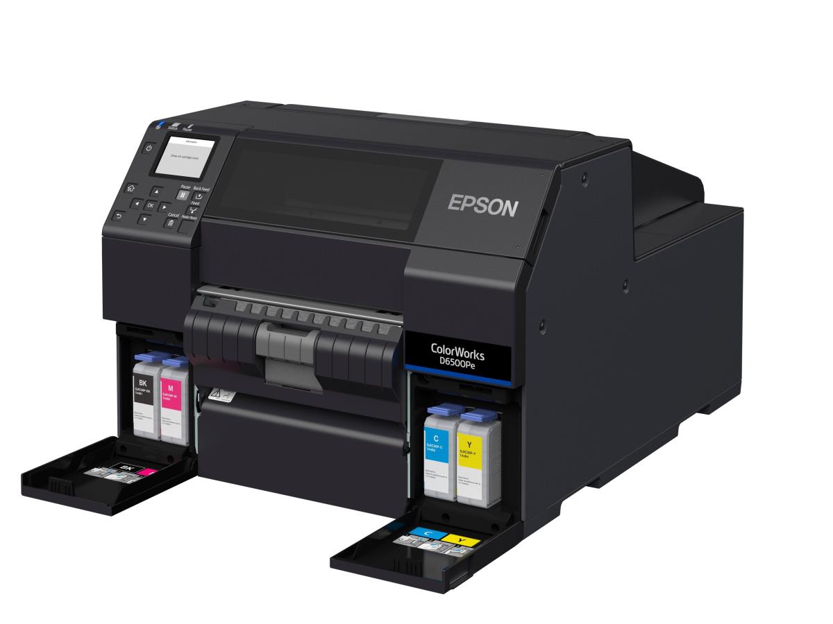 Colorworks D6500pe -  Industrial Colour Label Printer - Inkjet - 25.4 - 215.9mm