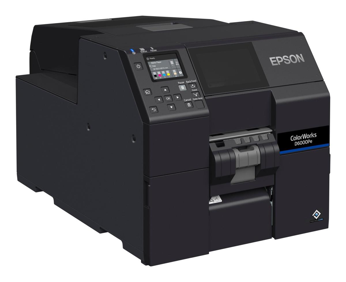 Colorworks D6000pe -  Industrial Colour Label Printer - Inkjet - 50 - 112 Mm