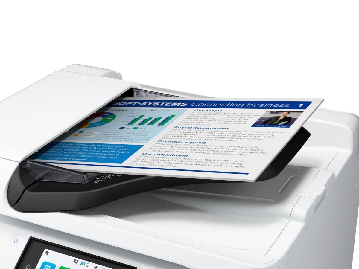 Workforce Pro Em-c8100rdwf - Multifunction Professional Printer - Inkjet - A3 - Wi-Fi / Ethernet / USB