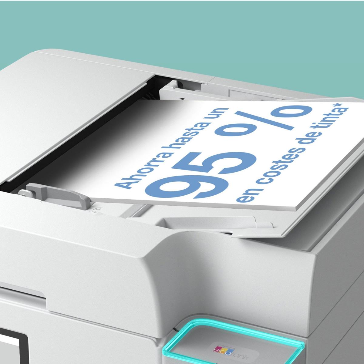 Ecotank Et-4956 - Color Multifunction Printer - Inkjet - A4 - USB/ Ethernet/ Wi-Fi