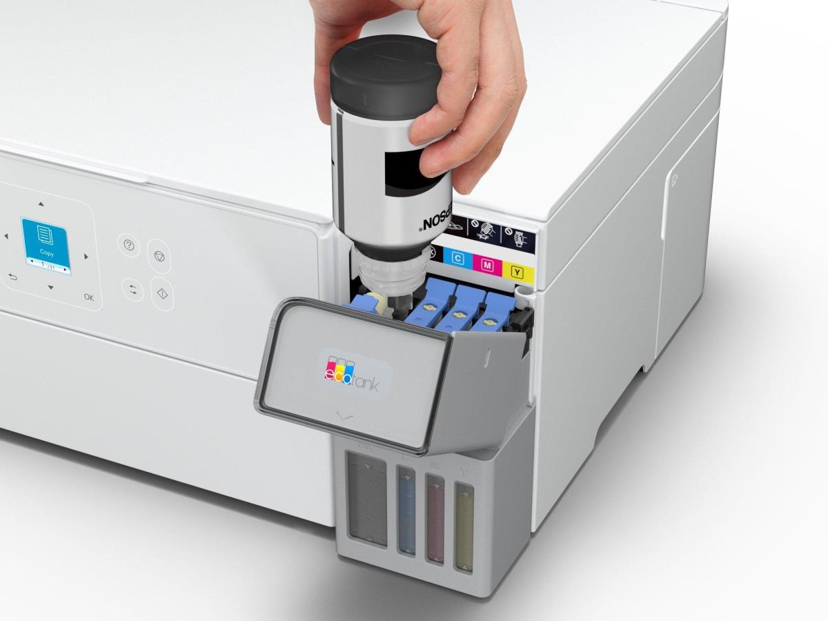 Ecotank Et-2956 - Multifunction Printer - Inkjet - A4 - Wi-Fi/ USB