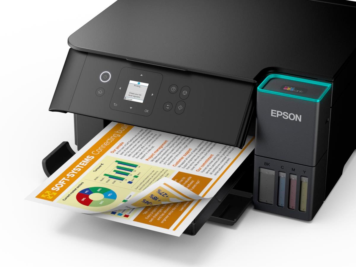 Ecotank Et-2951 - Multifunction Printer - Inkjet - A4 - Wi-Fi/ USB
