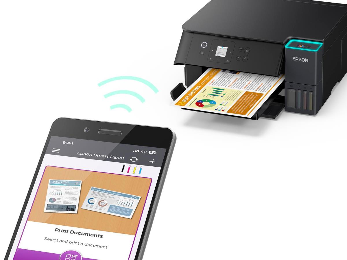 Ecotank Et-2951 - Multifunction Printer - Inkjet - A4 - Wi-Fi/ USB