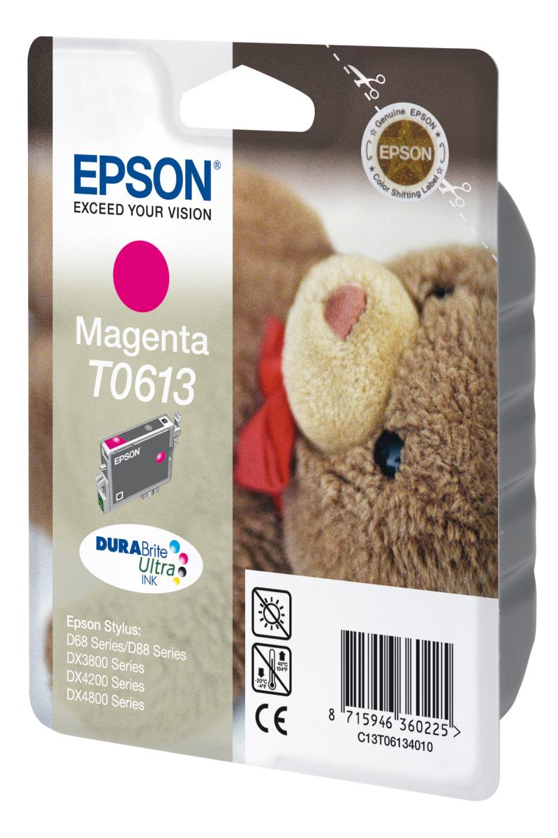 Ink Cartridge - T0613 Teddybear - 8ml - Magenta Sec