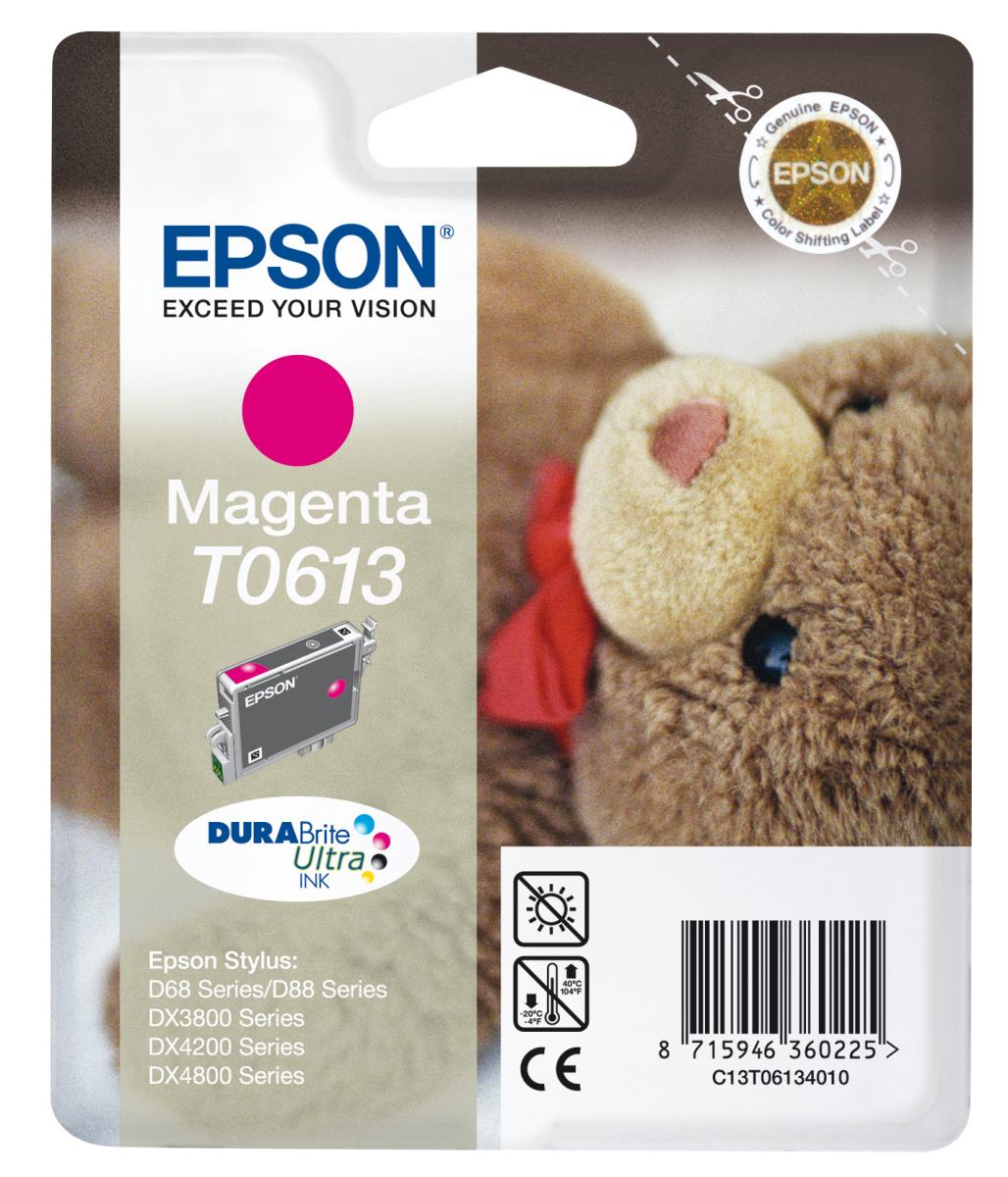 Ink Cartridge - T0613 Teddybear - 8ml - Magenta Sec