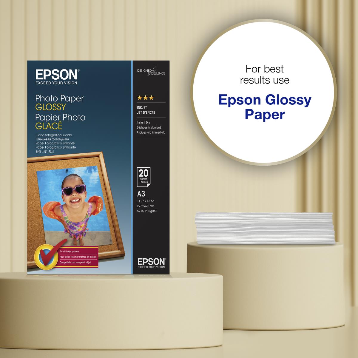 Photo Paper Glossy A3 20 Sheets