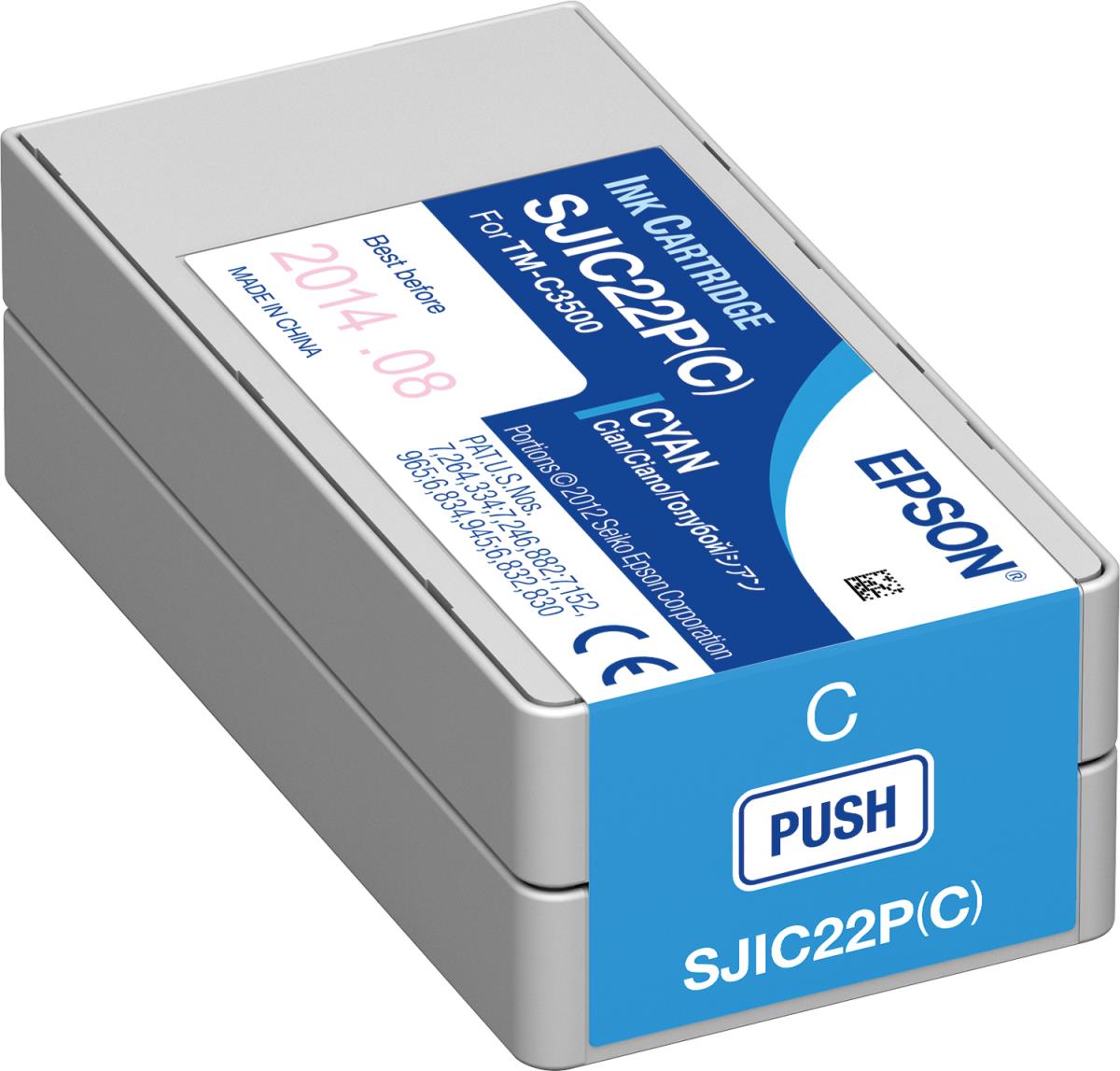 Ink Cartridge - Sjic22p - Cyan