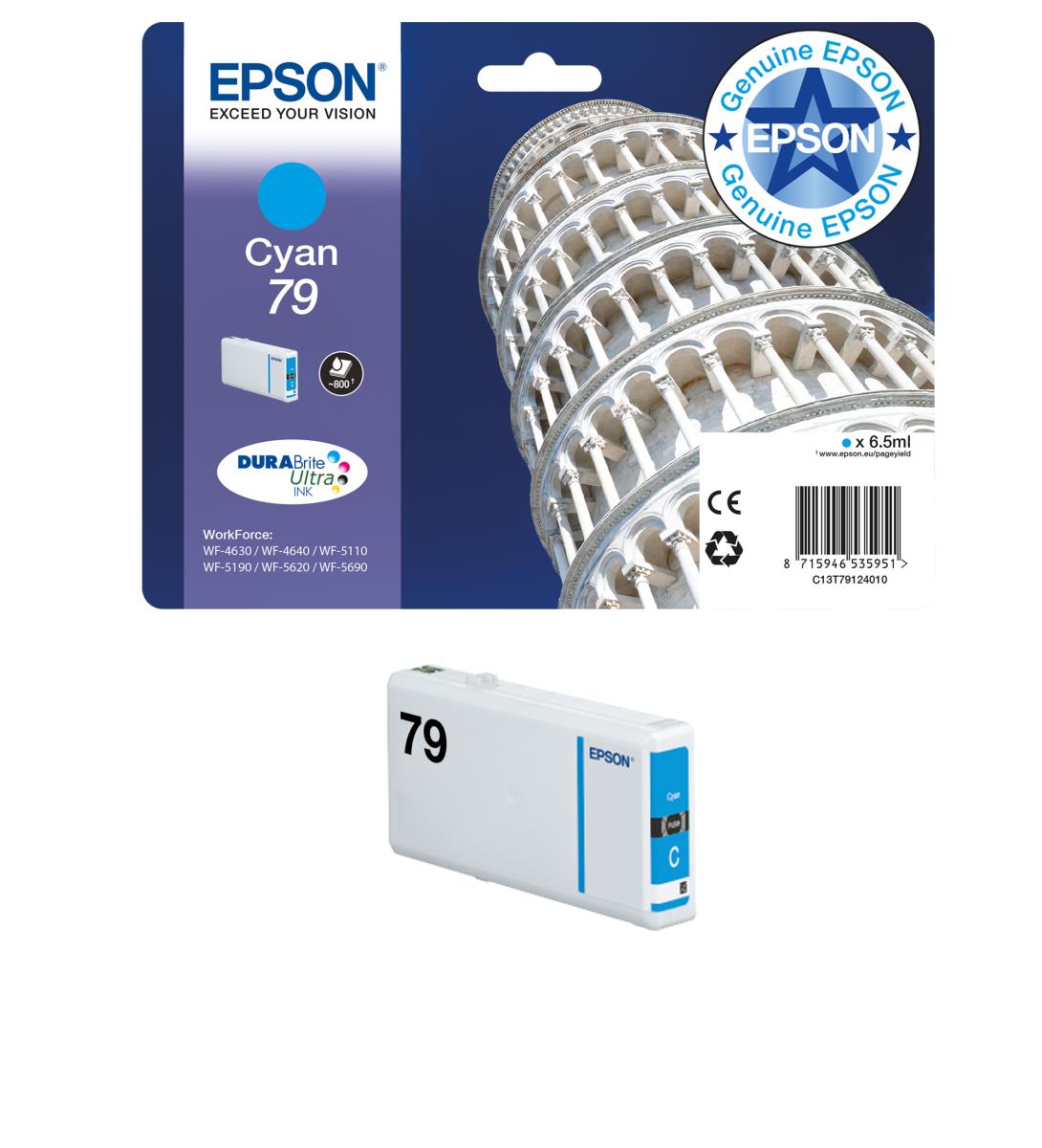 Ink Cartridge - 79 - 6.5ml - Cyan