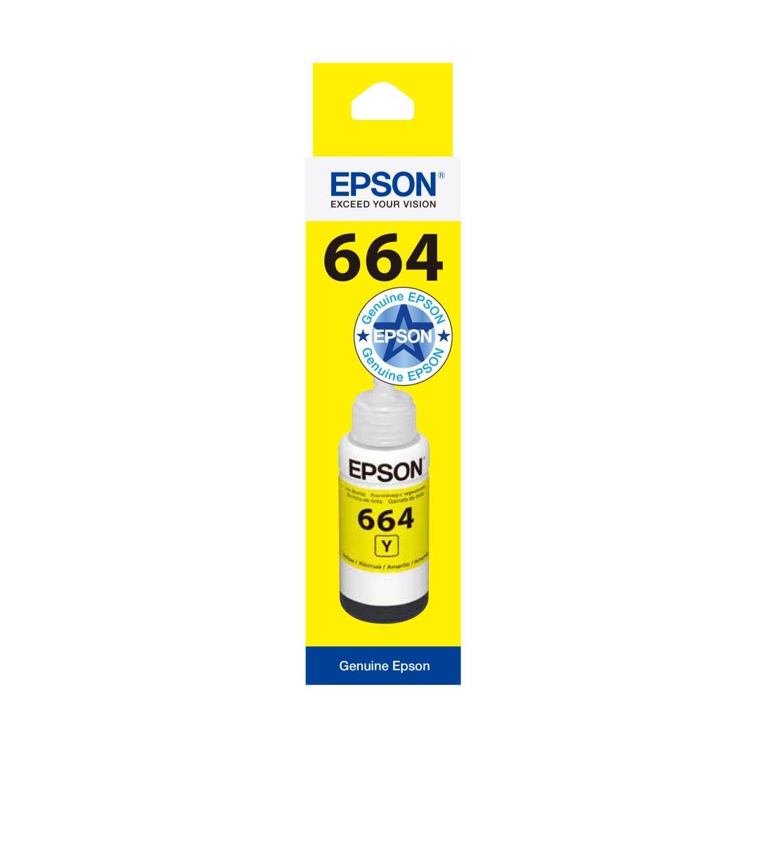Ink Bottle T6644 Yellow 70ml