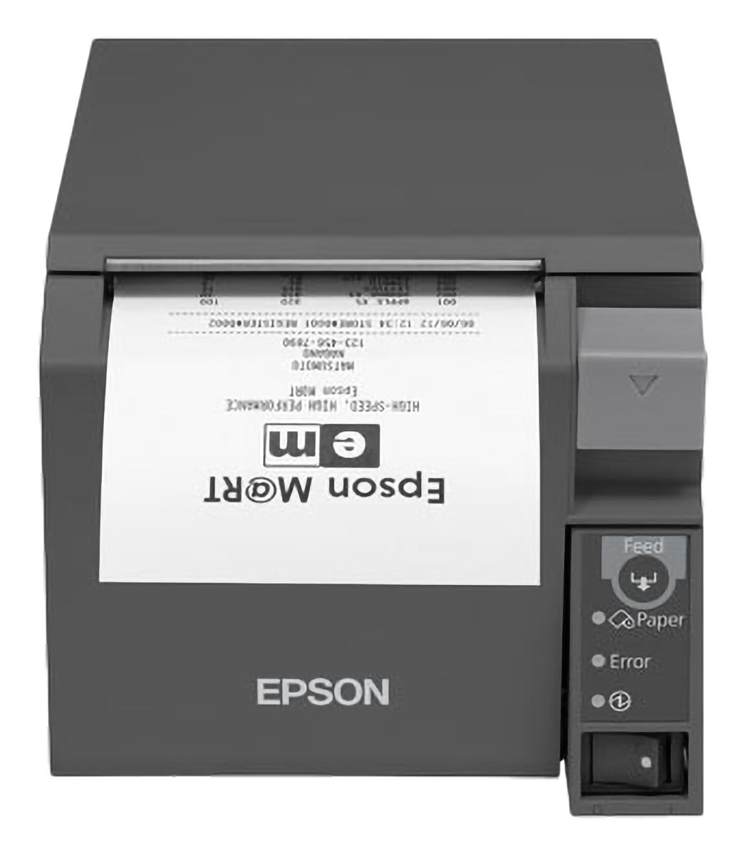 Tm-t70ii (025a0) - Receipt Printer - Thermal - 79.5mm - USB / Serial - Black