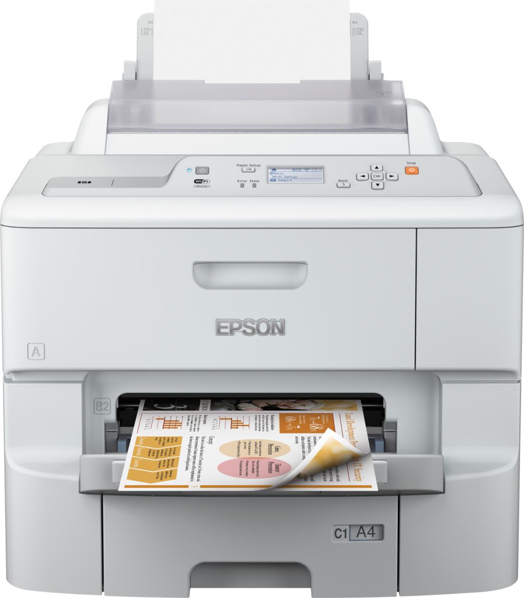 WorkForce Pro Wf-6090d2twc - Color Printer - Inkjet - A4 - USB / Ethernet / Wi-Fi