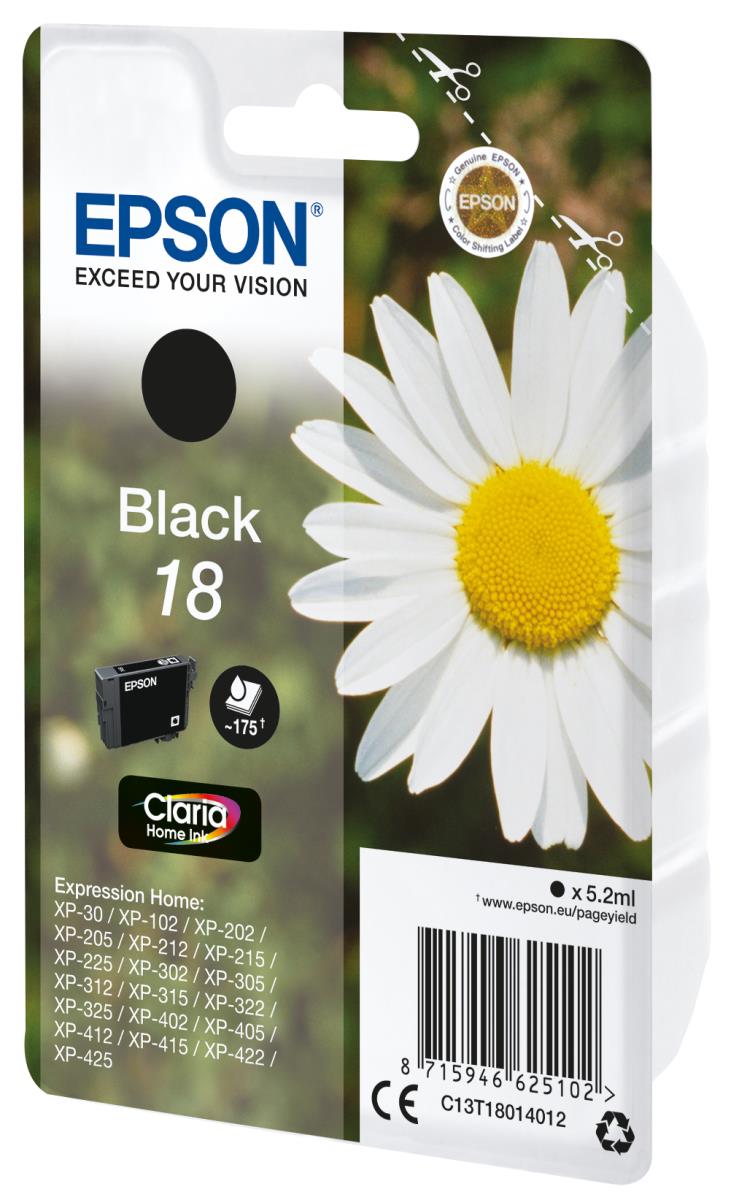 Ink Cartridge - 18 Daisy - 5.2ml - Black