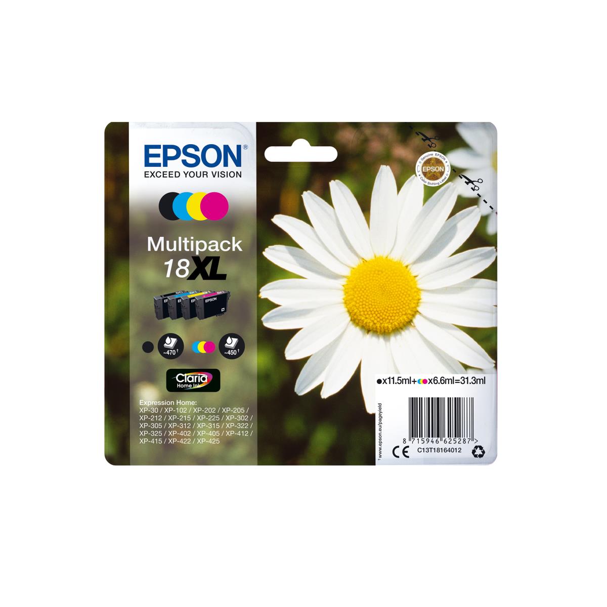 Ink Cartridge - 18 Daisy - 3.3ml - Cyan Sec