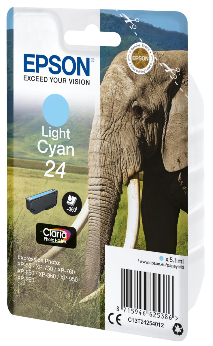 Ink Cartridge - 24 Elephant - 5.1ml - Cyan