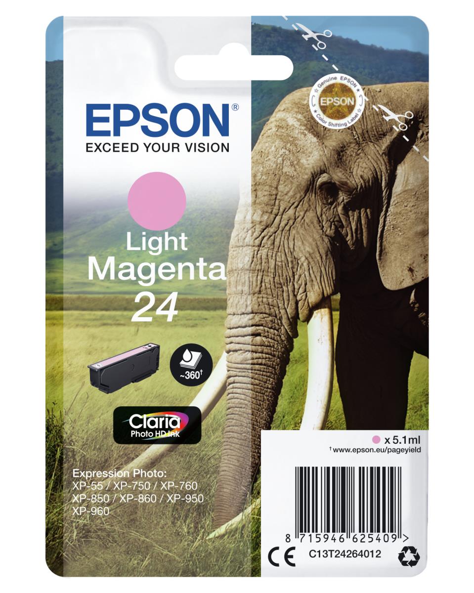 Ink Cartridge - 24 Elephant - 5.1ml - Light Magenta