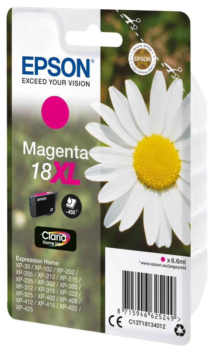 Ink Cartridge - 18xl Daisy - 6.6ml - Magenta